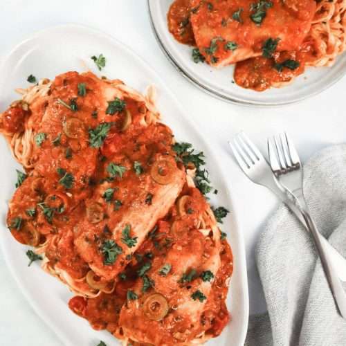 Recette de morue aux poivrons